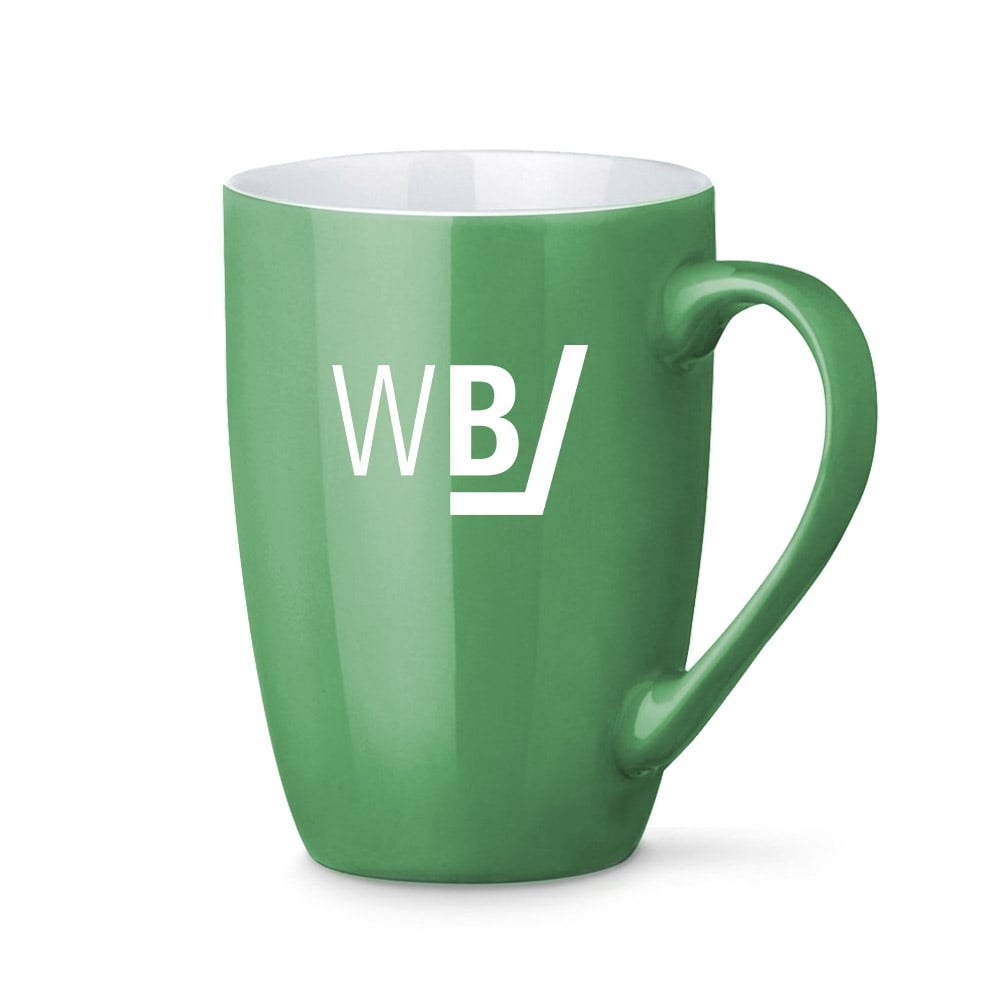 Werbeartikel für Brakel - Kaffeetasse, Kaffeebechher mit Logo-Audruck